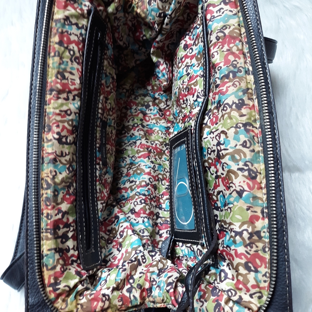Nine West Faux Leather Satchel - Picture 3 of 7